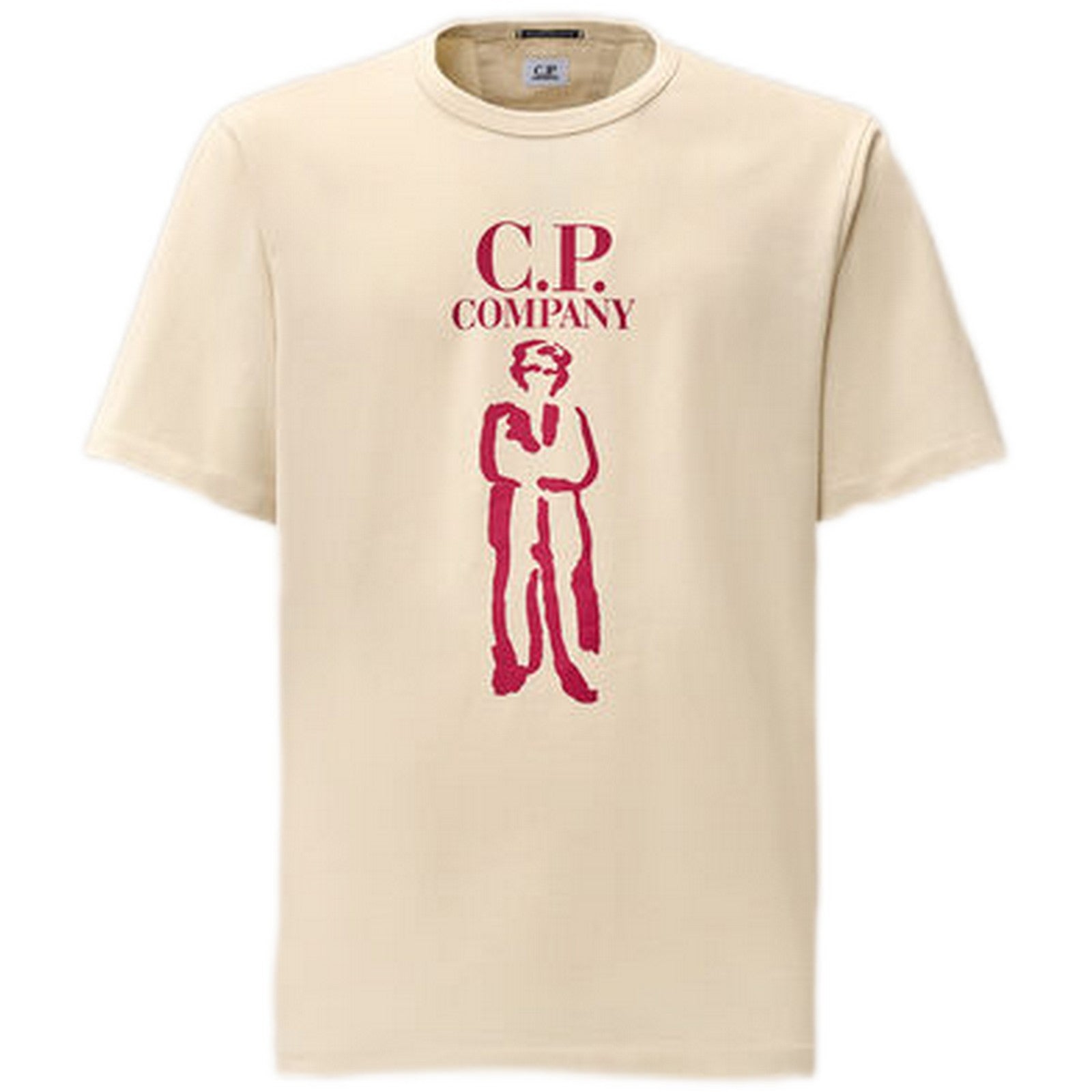 C.P. Company 30/2 Mercerized Jersey Twisted British Sailor T-Shirt