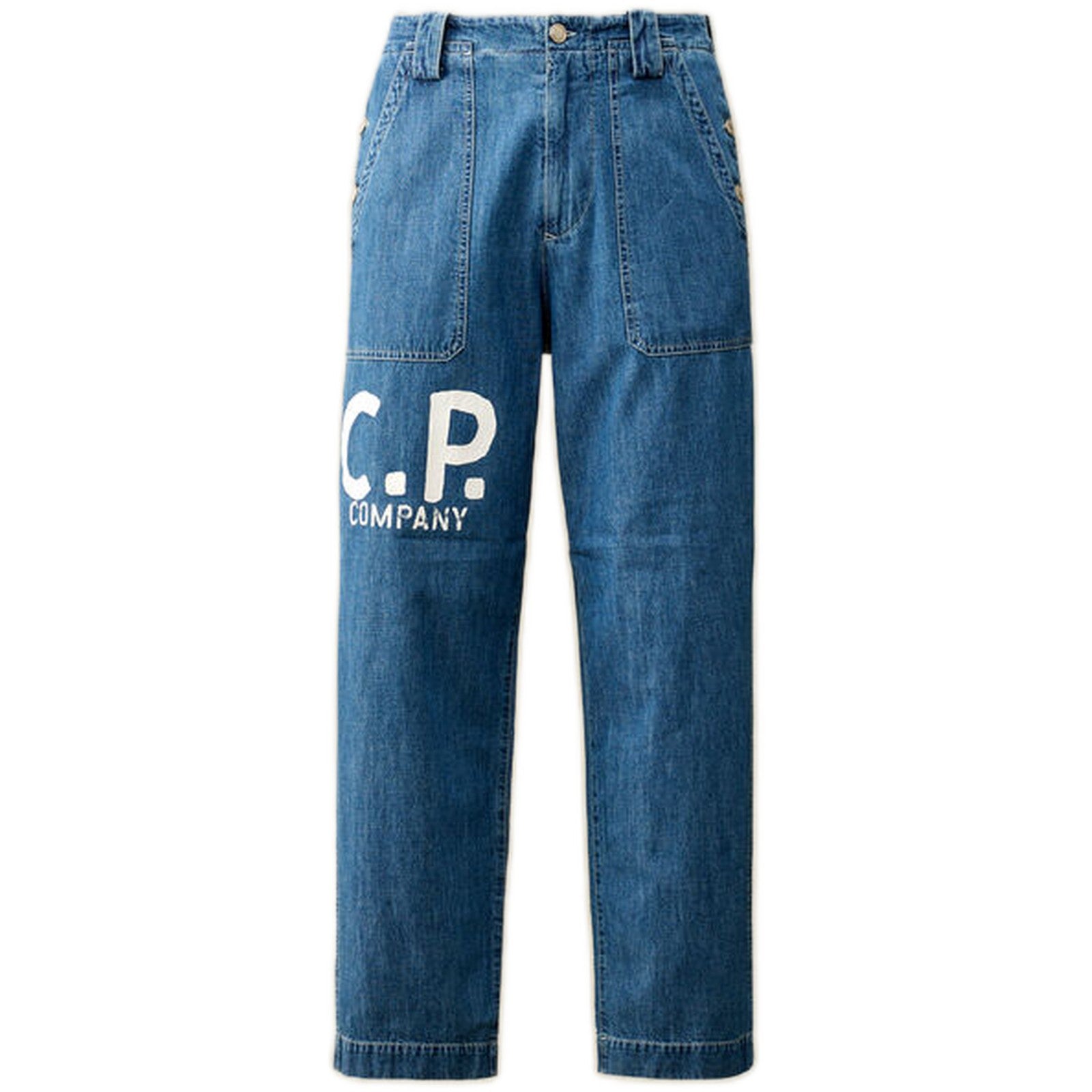 C.P. Company  Blu Loose Pants