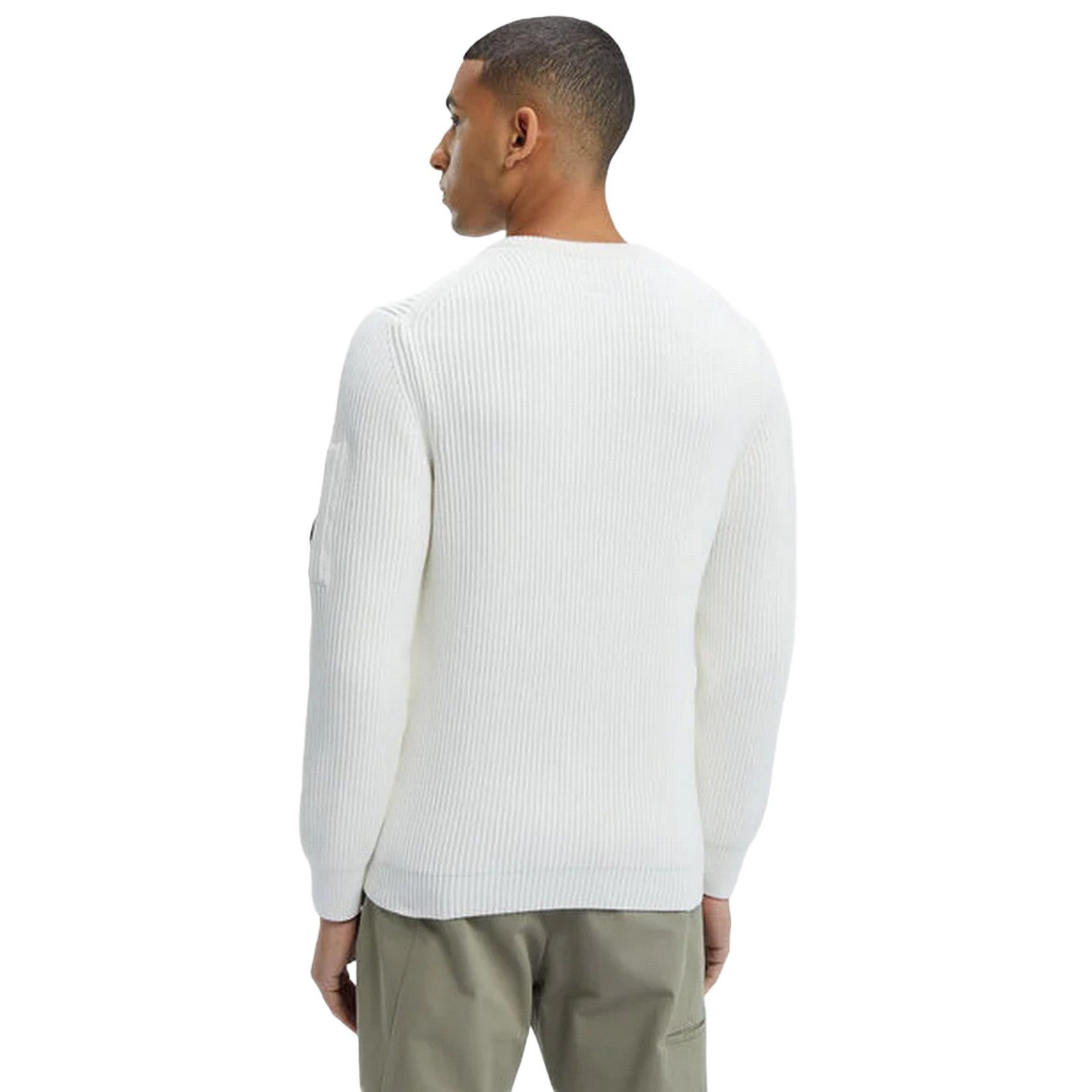 C.P. Company Maglione Chenille Cotton Crew Neck