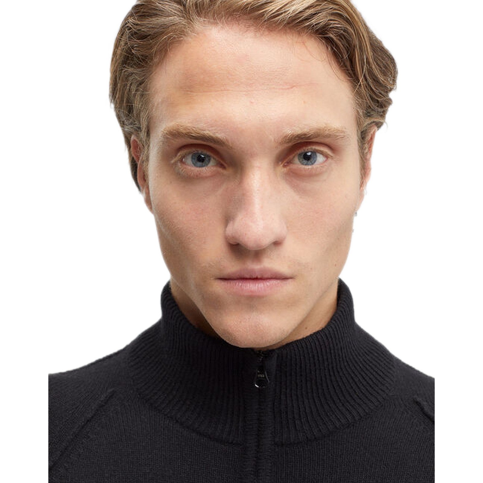 Maglione C.P. Company LAMBSWOOL QUARTER ZIPPED